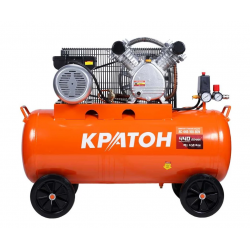 Компрессор с ременной передачей Кратон AC-440-100-BDV плюс Гайковерт AIW-900