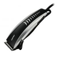 Машинка для стрижки Centek CT-2123 (черный/серебро) 10Вт, стальные лезвия, прорезиненный корпус