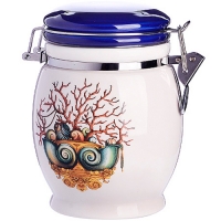 30807 Банка для сыпучих 700мл Страна чудес дол/металл LR (х36) "MAYER & BOCH"