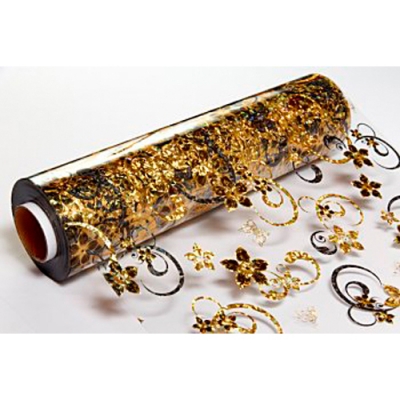 4104-2 Термо Клеенка с рисунком прозр. в рул. 0,6м*20м