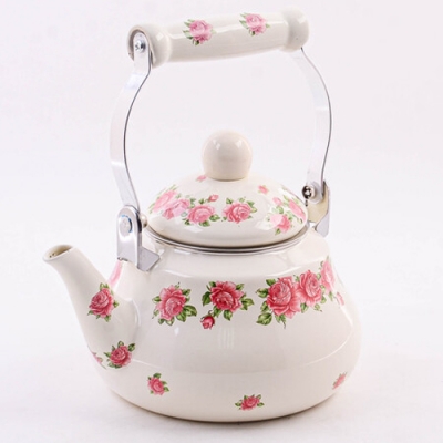 5119-1 Чайник заварочный эмалированный 1,5л Rose (х12) "MAYER & BOCH"