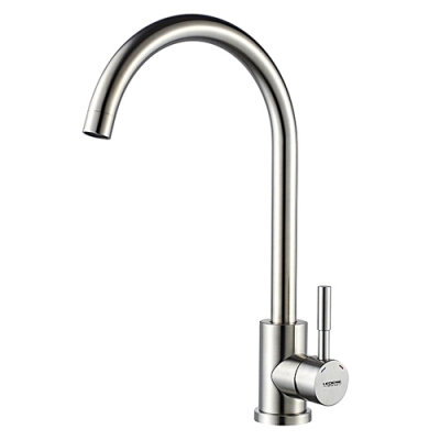 74998А-3 Смеситель Кухня LEDEME d-35 НЕРЖАВЕЙКА