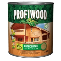 Антисептик лаковый тонирующий атмосферостойкий алкидный PROFIWOOD бук (2,4кг.) Антисептик лаковый тонирующий атмосферостойкий алкидный PROFIWOOD бук (2,4кг.)