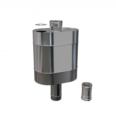 Бак "Таймыр" 61л эллиптический на трубе Ф115 (AISI 201/1.0)