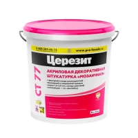 Ceresit CT 77 Силиконо-акриловая мозаичная штукатурка, ЗАПОЛНИТЕЛЬ N2, 25кг 1890532 Ceresit CT 77 Силиконо-акриловая мозаичная штукатурка, ЗАПОЛНИТЕЛЬ N2, 25кг 1890532