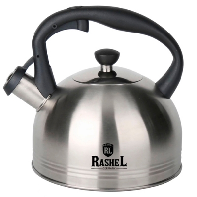 Чайник из нержавеющей стали 2,5 л со свистком (М-7181) "МАРУСЯ" Чайник из нержавеющей стали 2,5 л со свистком (М-7181) "МАРУСЯ"