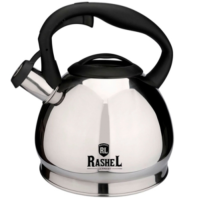 Чайник из нержавеющей стали 3 л со свистком (М-7184) "МАРУСЯ"