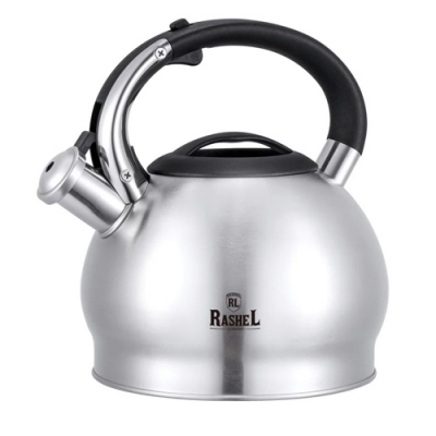 Чайник из нержавеющей стали 3 л со свистком (М-7919) "МАРУСЯ"