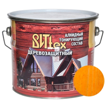 Деревозащитный состав ВИТЭКС color сосна 2,7 кг. ВИТtex