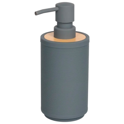 Дозатор для жидкого мыла Swensa KOI SWP-2415GRY-01 серый пластик