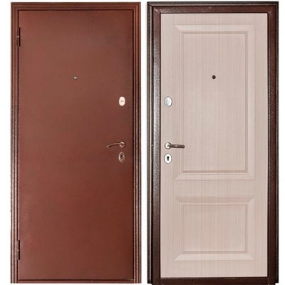 Дверь металлическая 60М (1020 5907- 0501) Дуб Мадейра -Скин Классик 870 L