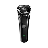 Электробритва Polaris PMR 0306R wet&dry PRO 5 blades Черный/Хром/Pearl