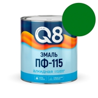 Эмаль ПФ-115 Formula Q8 ярко-зеленая 0.8 кг