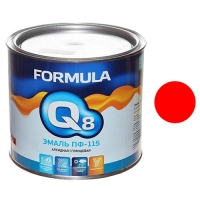 Эмаль ПФ-115 (красная 2,7 кг) Formula Q8