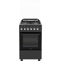 Газовая плита комбинированная Norden FF5403GAZD черный матовый Газовая плита комбинированная Norden FF5403GAZD черный матовый