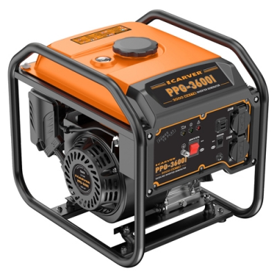 Генератор CARVER PPG -3600I инверторный (2,8/3 кВт, 220В, 2 розетки, USB-порты)(24шт/пал)