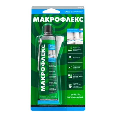 Макрофлекс SX101 Санитарный силиконовый, белый (70 мл)