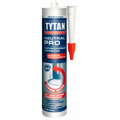 Герметик силиконовый белый 280 мл TYTAN Professional Neutral PRO