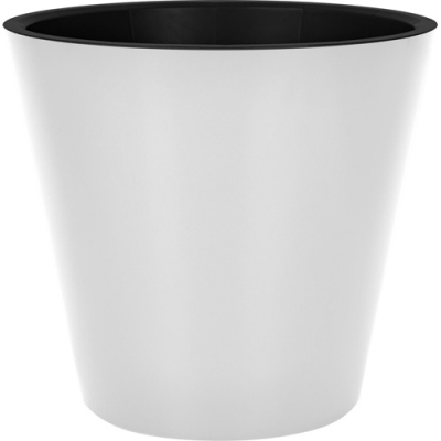 Горшок цветочный InGreen London D280мм 10,5л c дренажной вставкой белоснежный жасмин IG6208