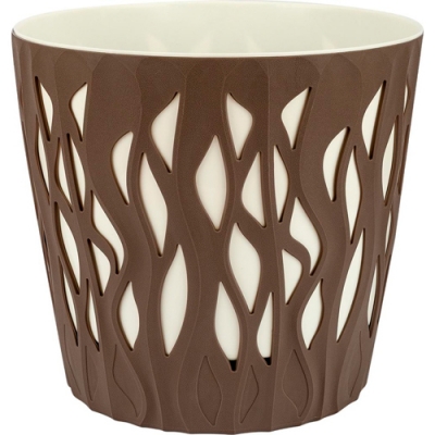 Горшок цветочный InGreen Winds D 340мм/20л с дренажной вставкой 18,7л французский платан IG6521 Горшок цветочный InGreen Winds D 340мм/20л с дренажной вставкой 18,7л французский платан IG6521