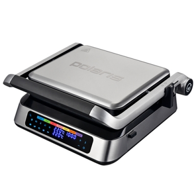 Гриль электрический Polaris PGP 4003 Optimal Temp Серебряный/Черный Гриль электрический Polaris PGP 4003 Optimal Temp Серебряный/Черный