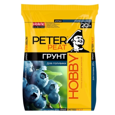 Грунт торфяной Peter Peat для голубики, хобби 20л [3712]