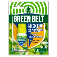 Искра золотая Green Belt от тли, белокрылки (флакон 10мл) 01-522 Искра золотая Green Belt от тли, белокрылки (флакон 10мл) 01-522