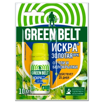 Искра золотая Green Belt от тли, белокрылки (флакон 10мл) 01-522