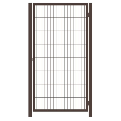 Калитка 1730*1000 зап. панель 3D, опора в грунт, ручка-проушина с засовом RAL8017 Левая (комплект) Калитка 1730*1000 зап. панель 3D, опора в грунт, ручка-проушина с засовом RAL8017 Левая (комплект)