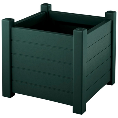 Кашпо большое садовое напольное "Прованс" арт.3731-МТ003 квадратное 530х530х470мм (туборг) Кашпо большое садовое напольное "Прованс" арт.3731-МТ003 квадратное 530х530х470мм (туборг)