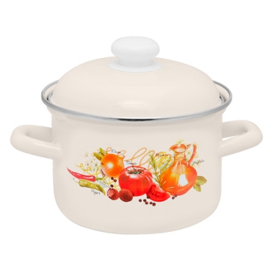 Кастрюля 1.5л С-16084АП2Жм ИТАЛЬЯНСКАЯ КУХНЯ (г.Лысьва)