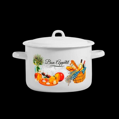 Кастрюля 4.3л С-16141/4Э ПИКНИК (г.Лысьва)