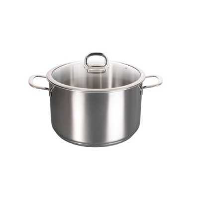 Кастрюля линии "SAFIA" 9л. д.28см,со стекл.крышкой "Kukmara"