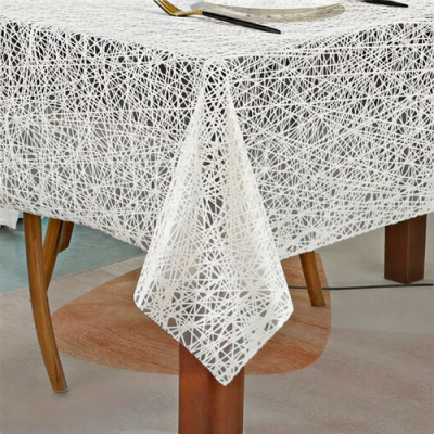 Клеенка ажурная Merletti 563 WH 1,37х20м без осн. гл,