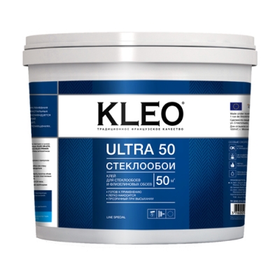 Клей готовый для стеклообоев KLEO ULTRA 10 кг.