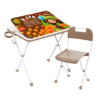 Комплект детской мебели "Чебурашка" "НИКА" КАМ-Р/ЧБ1