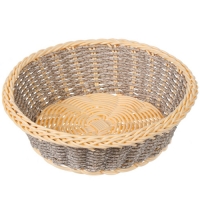Корзина декоративная, 21х21 см, круглая, плетеная, Y4-5684 (421669)