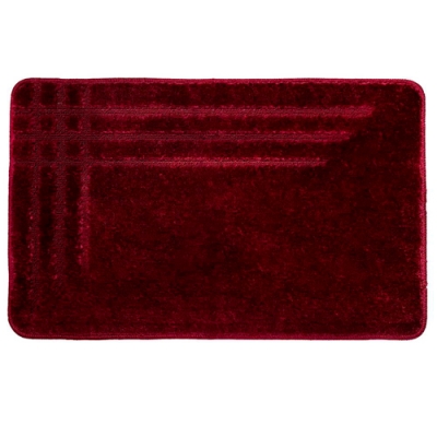 Коврик для в/к DEKOTEX Comfort Linea из 1 шт 80х120см 10мм (бордо) 1/12