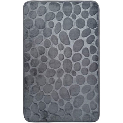 Коврик Roomis КАМНИ"Impro" Im23 50*50 D.Grey тем,серый