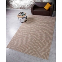 Ковры DIOS (Меринос) 1,0*2,0м прямой F412 LIGHT BEIGE