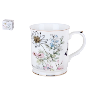 Кружка 400 мл 2 п/уп, Garden joy 1404W-18ZS