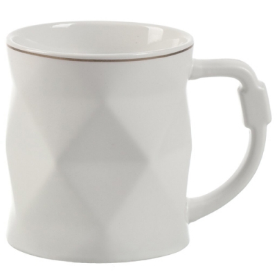 Кружка керамика, 420 мл, Ромбо, B060777, в ассортименте (483737)