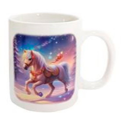 Кружка "Новогодняя лошадка" 350 мл арт.MFK20579 Кружка "Новогодняя лошадка" 350 мл арт.MFK20579