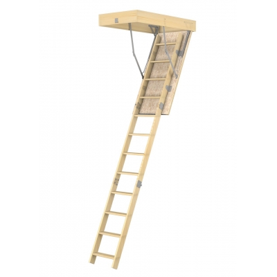 Лестница чердачная деревянная ЧЛ-15 (120 х 60, h-2,8м)