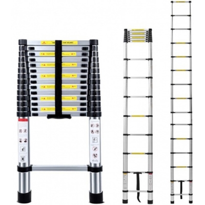 Лестница телескопическая Variant ТЛ115 15ступеней,общая высота 4.4м Лестница телескопическая Variant ТЛ115 15ступеней,общая высота 4.4м