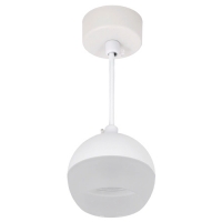 LIGHTING Светильник 4012 подвесной под лампу GX53 белый IEK