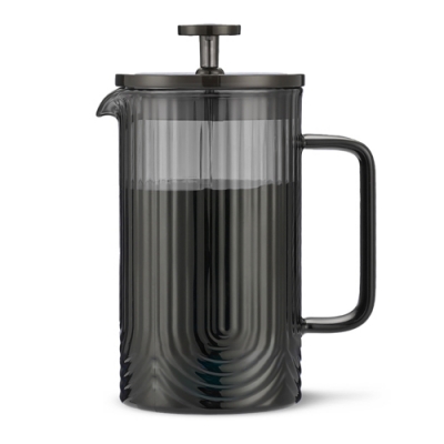 LR06-65-600 Френч-пресс <600мл> Система фильтрации SS 304, двойное боросиликатное стекло, акрил