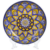 Мантра, Тарелка десертная, керамика, 18 см, круглая, Y6-6015 (422275)