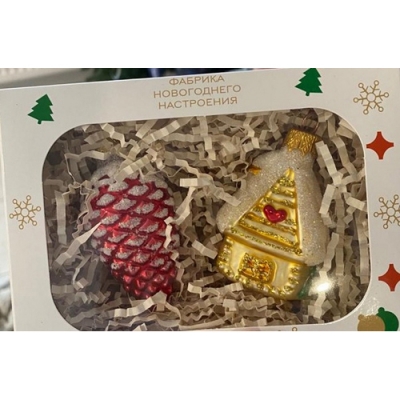 Набор "Лесной" 3, из 2 фигурок, в подарочной упаковке