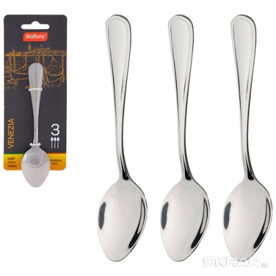 Набор ложек чайных VENEZIA, 3 шт арт.007228